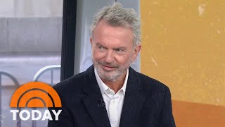 Sam Neill on watching Jurassic Park with Princess Diana and son [upl. by Ellord568]