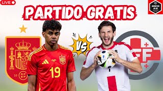 ESPAÑA VS GEORGIA  OCTAVOS DE FINAL EUROCOPA  PARTIDO GRATIS EN VIVO [upl. by Peoples]