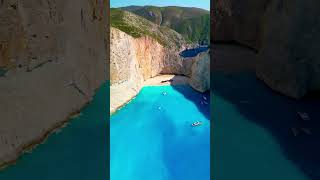 Navagio Beach Zakynthos island Greece NavagioBeach Greece [upl. by Bonner979]