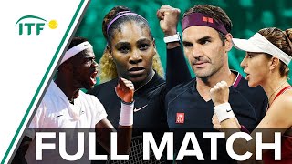 Roger FedererBelinda Bencic v Serena WilliamsFrances Tiafoe  FULL MATCH  USA v SUI  Hopman Cup [upl. by Snow]