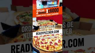 2 pizzas Mitad y Mitad por solo ¢6000 [upl. by Hayikat]