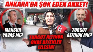 Tüm Ankaralıların Uğrak Noktası Kızılayda İnanılmaz Anket Kesintisiz Anket ŞOOK Edecek [upl. by Loutitia]