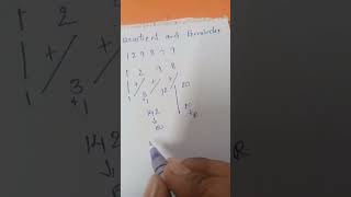 Finding quotient amp remainder maths [upl. by Anerom]