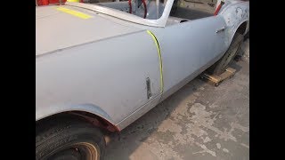 Triumph Spitfire  More Door and Bonnet Gaps  Roundtail Restoration [upl. by Dulcinea]