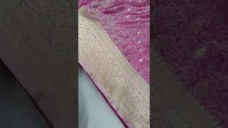 jamavar banarasisaree tanchui subscribemychannel weddingfashion handloomcollection [upl. by Alleuqram]