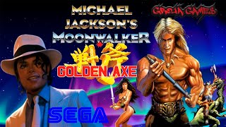 🔴LIVE  Moonwalker  Golden Axe Arcade [upl. by Gilges]