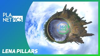 VR 360  Lena pillars natural park [upl. by Anifled]