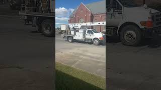 City Of Coffeyville Ks Municipal Light amp Power F750 Altec Bucket Truck [upl. by Ettelloc91]