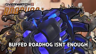 ZBRAs First Game Against Buffed Roadhog [upl. by Htrahddis416]