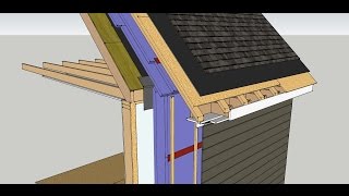 Exterior insulation retrofit walls and unvented roof [upl. by Norreg507]