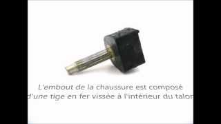 Tutoriel comment utiliser lembout de talon TC avec un talon neuf [upl. by Stagg]