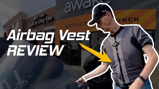 Alpinestars TechAir 5 Airbag Vest Review [upl. by Amek516]