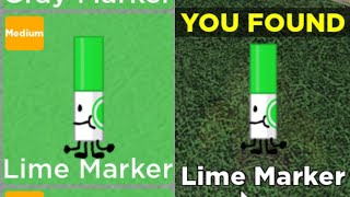 Lime Marker の見つけ方【ROBLOX】Find the Markers [upl. by Hars]