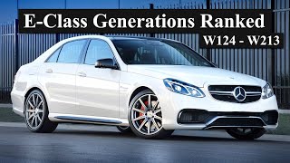 Which Is The Best Mercedes EClass Generation [upl. by Norvun]