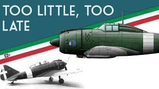 Too Little Too Late  Italys Reggiane Re2002 Ariete Fighter [upl. by Aehtna]