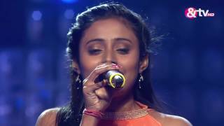 Suchandra Mondal – Gali Mein Chaand Nikla  The Blind Auditions  The Voice India 2 [upl. by Jeromy]