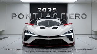 2025 Pontiac Fiero The Future of Classic Performancequot CarFusion14 [upl. by Madel]