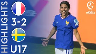 Sweden vs France  Highlights HD  U17 Euro Womens  05052024 [upl. by Doty]