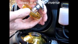 Renault Twizy  changer une lampe avant  change a front light [upl. by Dyke]