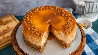 The BEST Salted Caramel Cheesecake [upl. by Urba763]