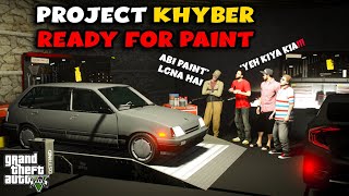 PROJECT KHYBER READY FOR PAINT  FT JIMMY AND HASSAN  NB  EP 52 GTA 5 PAKISTAN [upl. by Yduj]