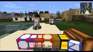 Minecraft Tekkit  How to make and use a Teleporter Pipe [upl. by Harutak262]