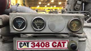 CAT 3408 Running Power Unit for Sale [upl. by Dellora176]