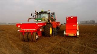 Wintertarwe zaaien Koninklijke Maatschap de Wilhelminapolder  Sowing winter wheat [upl. by Lud]