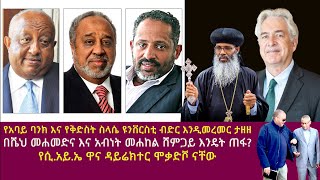 የአባይ ባንክ እና የቅድስት ስላሴ ዩንቨርስቲ ብድር እንዲመረመር ታዘዘበሼህ መሐመድና እና አብነት መሐከል ሸምጋይ እንዴት ጠፋ [upl. by Merete]