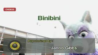 Binibini  Janno Gibbs Karaoke [upl. by Idnew]