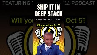 orangecitypoker ship it in deepstack presented by snapcall 5k GTD Mark your calendars [upl. by Asilet]