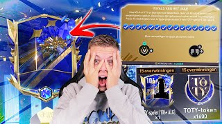 15 WINS GEHAALD GRATIS 106 TOTY  1600 TOTY TOKENS 🔥 [upl. by Cornelle]