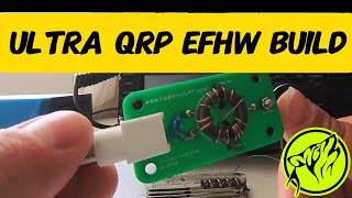 Diy Build A Compact £6 Qrp Antenna For Portable Ham Radio Activities [upl. by Anwahsit]