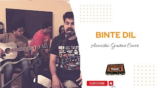 Binte Dil  Guitar amp Cajon Cover  Chords in Description [upl. by Clauddetta]