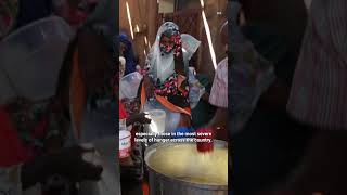 Sudan Famine in Zamzam IDP camp  World Food Programme  United Nations [upl. by Nnainot]