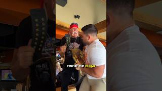 Crazy Guy STEALS Hulk Hogans Belt [upl. by Etteve303]