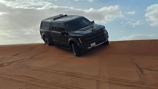 ford raptor 37 in sand dunes in zulfi [upl. by Kcered]