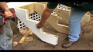 How to Add Stairs to Your Outdoor Deck  Ask John The Builder [upl. by Forcier921]