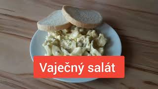 Vaječný salát  skvělý recept na jednoduchý rychlý a výborný salát [upl. by Drofyar]