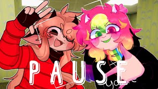 Pause  meme  Collab w rqtsoups [upl. by Hayton]