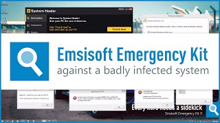 Emsisoft Emergency Kit against a badly infected system [upl. by Yuh]