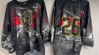 2024 Neepawa Titans quotStorming Normandyquot Military Appreciation Jerseys [upl. by Anaeed371]