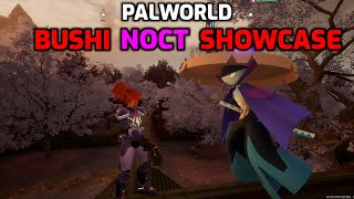 Palworld Bushi Noct Showcase  Bellanoir Libero  Hard Mode Tower Bosses  Maxed Bushi Noct [upl. by Alled104]