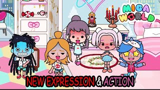 Miga Town My World  NEW UPDATE EXPRESSION AND ACTIONS [upl. by Donnelly]