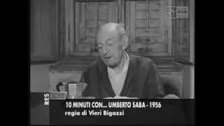 UMBERTO SABA IN TELEVISIONE [upl. by Nalyr]