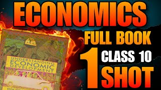 Class 10 FULL ECONOMICS in one shot🔥 Social science one shot class 10 CBSE 202324 [upl. by Latona]