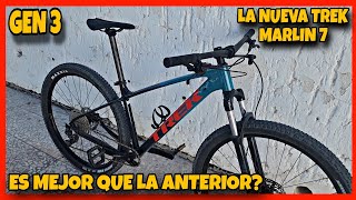 NUEVA TREK MARLIN 7 GEN 3  MEJOR QUE LA VERSIÓN ANTERIOR  BIELAS BOLANY [upl. by Atorod]