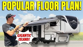 Ultimate Luxury on Wheels 365RL Ahara East To West Luxury Fifth Wheel  Tall Mans RV Reviews [upl. by Dorsy446]