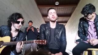 Crown The Empire  Memories Of A Broken Heart Acoustic San Diego [upl. by Desdamona]