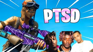 Fortnite Montage  quotPTSDquot Juice WRLD G Herbo Lil Uzi Vert [upl. by Nahtanoj]